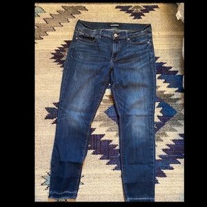 Express cropped jeans